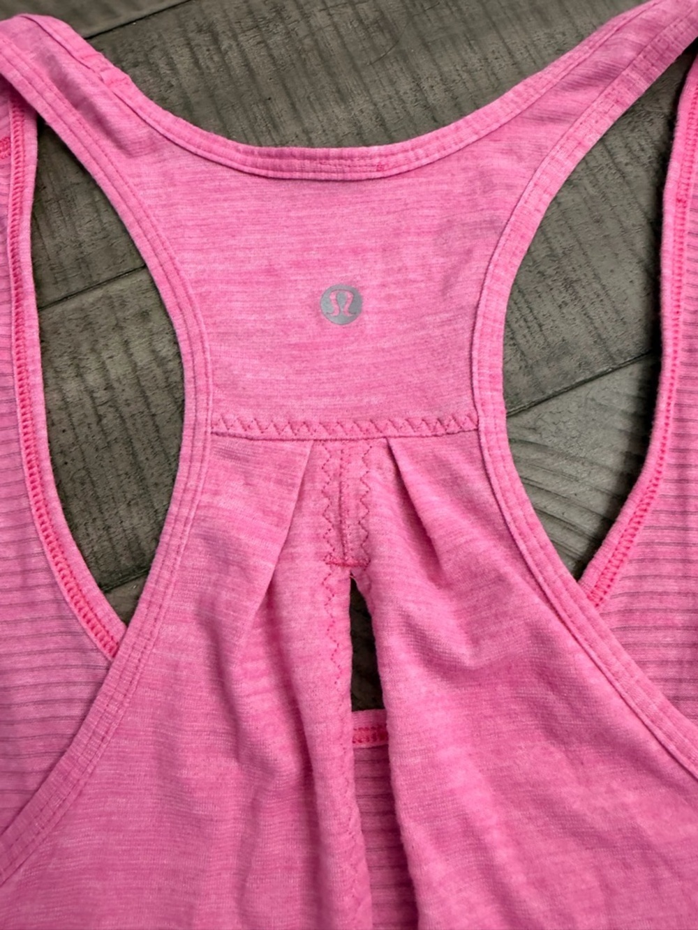 lululemon athletica Bright Pink Racerback Tank - Picture 3 of 3